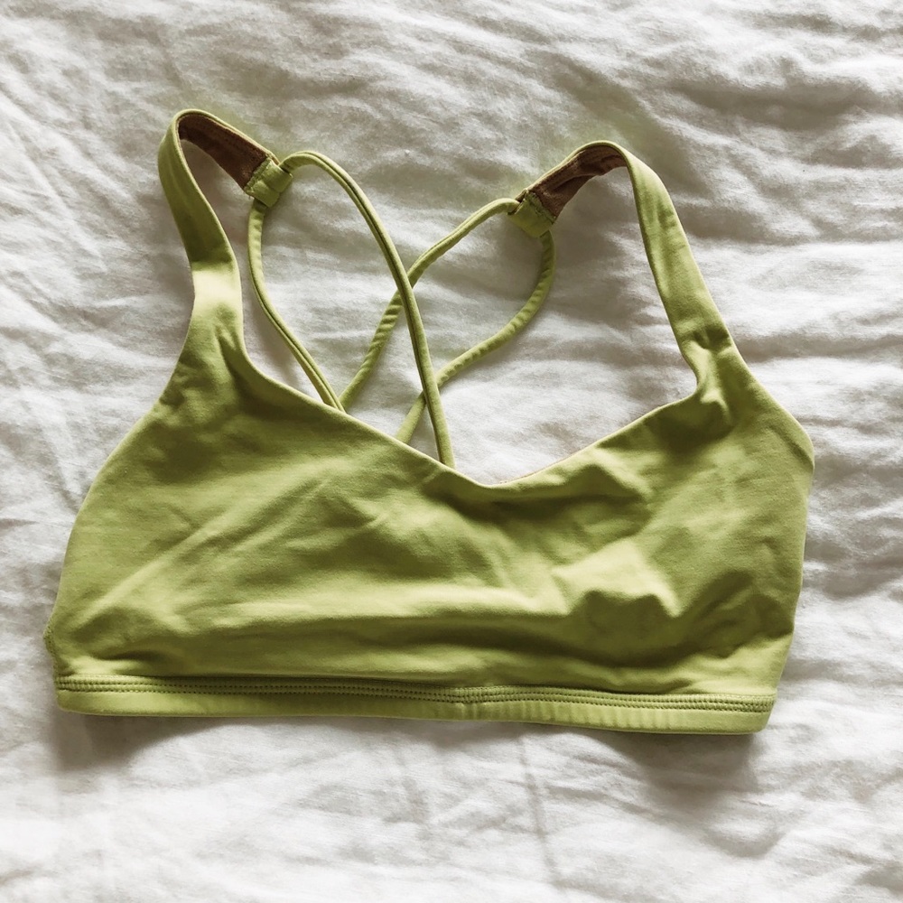 Lululemon Lime Green Bra